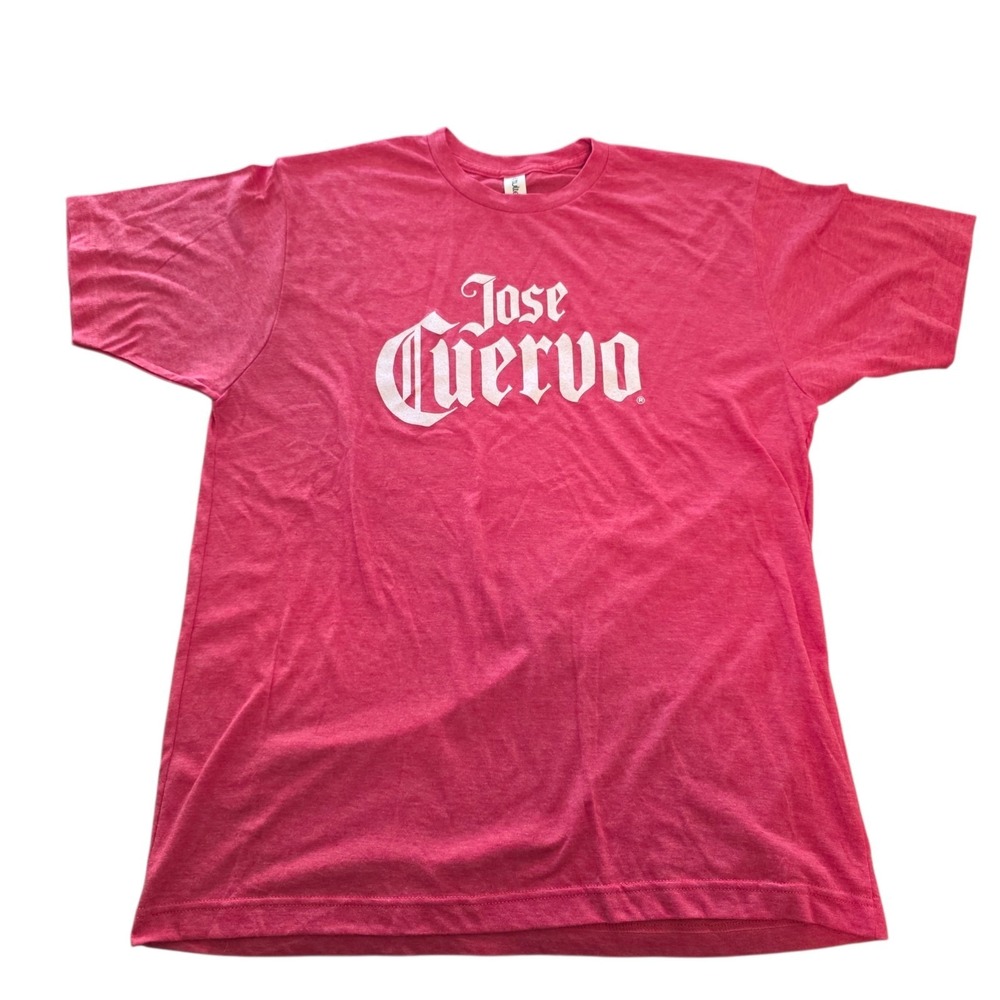 Jose Cuervo T-Shirt Large Graphic Short-Sleeve Tee Tultex Ted Large NEW NWOT